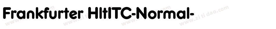 Frankfurter HltITC-Normal字体转换